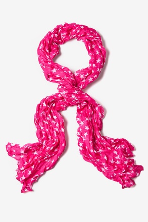 Fuchsia Starstruck Scarf