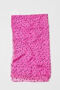 Fuchsia Velvet Stars Scarf Photo (3)