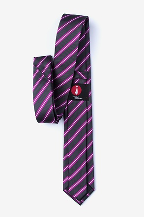 _Granham Burgundy Skinny Tie_