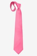 Fuchsia Extra Long Tie Photo (3)