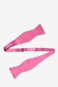 Fuchsia Self-Tie Bow Tie Photo (1)