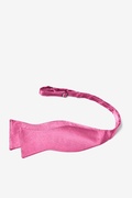 Fuchsia Self-Tie Bow Tie Photo (2)