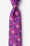 Maui Fuchsia Extra Long Tie Photo (0)