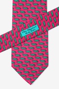 Mini Alligators Fuchsia Tie Photo (3)