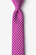 Trinidad Fuchsia Skinny Tie Photo (0)
