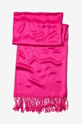 Fuchsia Pashmina Scarf Photo (3)