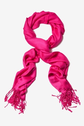 Fuchsia Pashmina Scarf