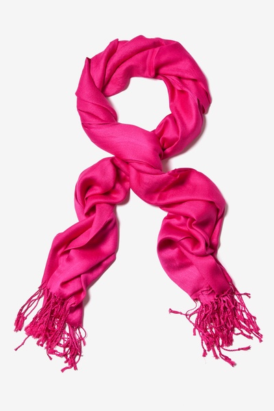 Fuchsia Viscose Fuchsia Pashmina