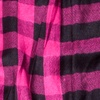 Fuchsia Picnic Check Scarf