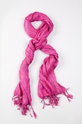 Fuchsia Rainbow Sparkle Scarf Photo (0)