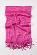 Fuchsia Rainbow Sparkle Scarf Photo (4)