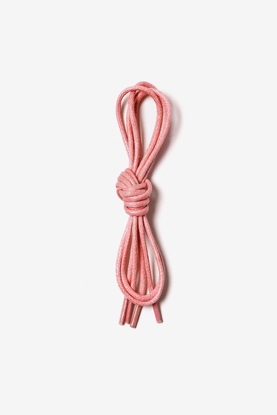 Light Red Shoelaces | Colored Waxed Dress Shoe Laces | Ties.com