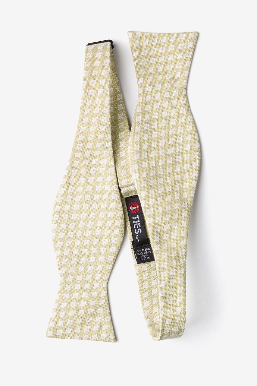 Poway Gold Self-Tie Bow Tie Photo (1)