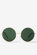 Penny Gold Green Sunglasses Photo (0)