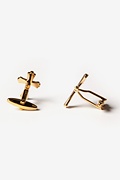 Cross Gold Cufflinks Photo (1)