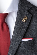 Dragon Gold Lapel Pin Photo (1)