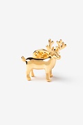 Elk Gold Lapel Pin Photo (0)