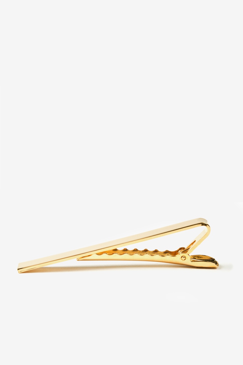 Gold Metal Executive Clasp Tie Bar | Ties.com