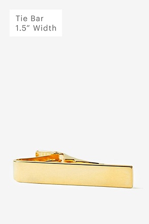 Executive Clasp Gold Tie Bar