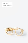 Eyeglasses Gold Tie Bar Photo (0)