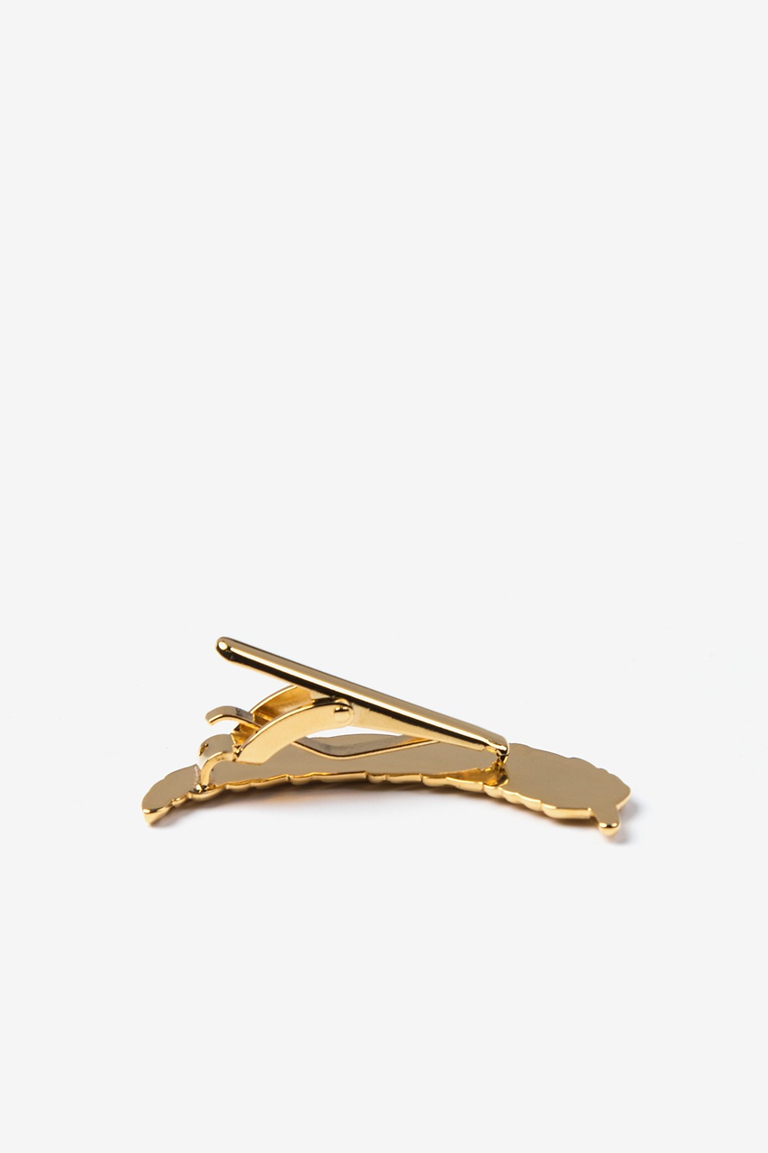 Gold Metal Fancy Feather Tie Bar | Ties.com