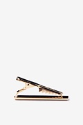 Frosted Curve Gold Tie Bar Photo (1)