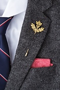 Gold Leaf Lapel Pin Photo (1)