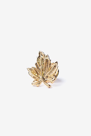 _Maple Leaf Gold Lapel Pin_