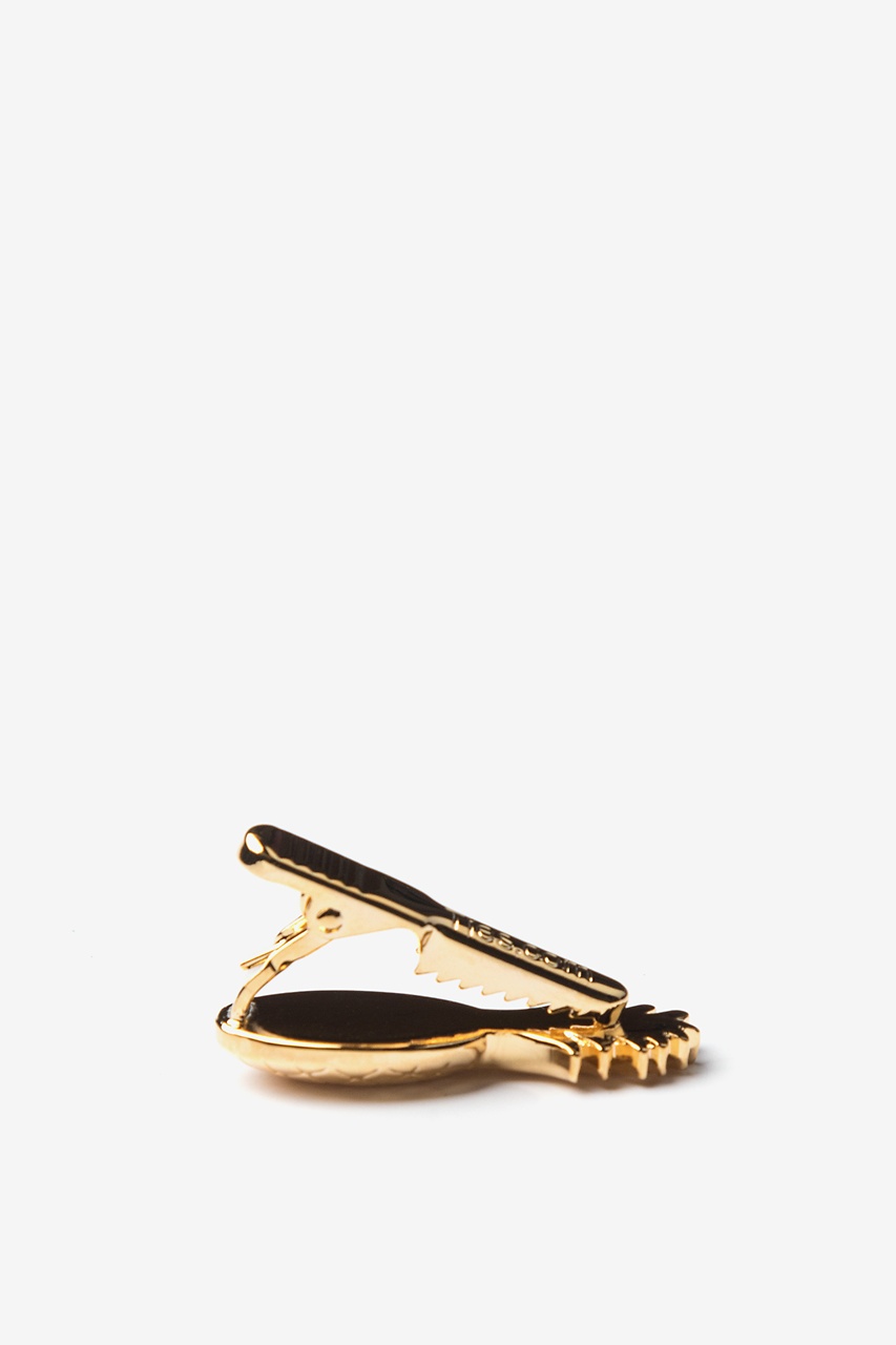 Gold Metal Pineapple Tie Bar | Ties.com