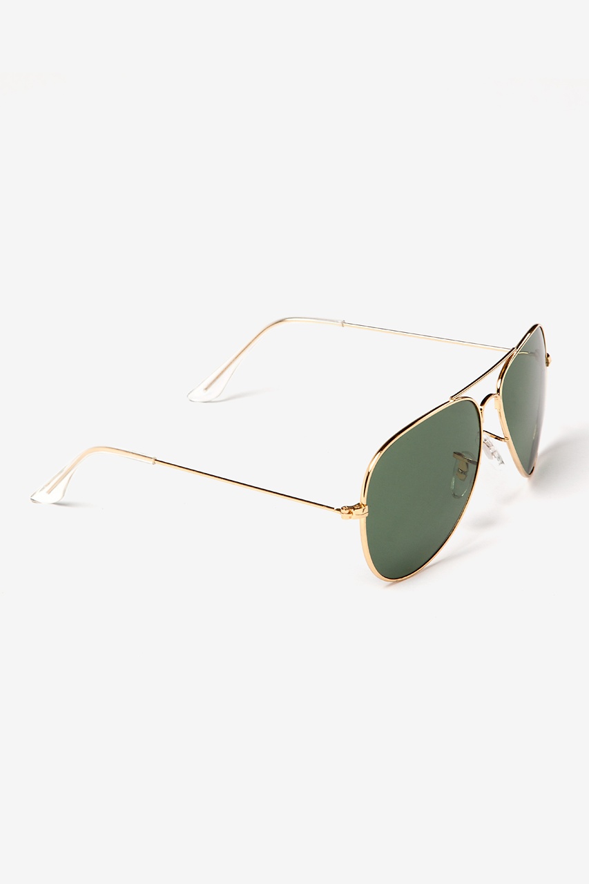 Gold Metal Raleigh Sunglasses