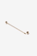 Round Eyelet Safety Pin Gold Eyelet Pin Photo (1)