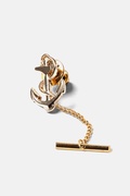 Ships Anchor Gold Tie Tack Photo (0)