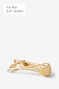 Smoke Pipe Gold Tie Bar Photo (0)