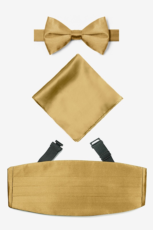 bow tie and cummerbund set