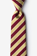 Scuola Gold Extra Long Tie Photo (0)