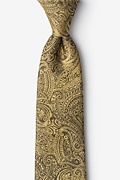 Siple Gold Extra Long Tie Photo (0)