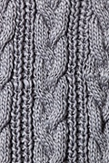 Gray Geneva Cable Knit Infinity Scarf Photo (1)