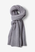 Gray Kingston Knit Scarf Photo (0)