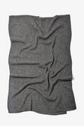 Heathered Solid Gray Scarf Photo (3)
