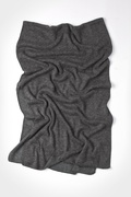 Mens Heathered Solid Gray Scarf Photo (5)