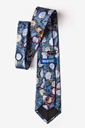 Optometrist Gray-blue Extra Long Tie Photo (2)
