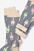 Boba Gray Sock Photo (1)