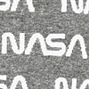 Gray Carded Cotton NASA Worm Medium-Large Sock
