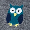 Owl Gray Women's Sock