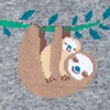 Sloth Gray Sock
