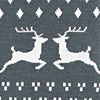 Gray Carded Cotton Ugly Sweater