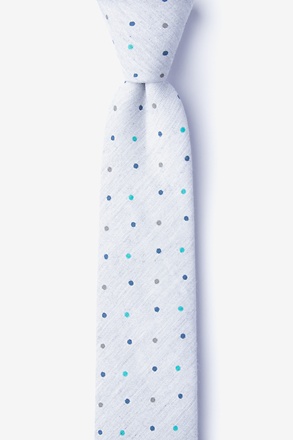 _Alliance Gray Skinny Tie_