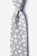 Canton Gray Extra Long Tie Photo (0)