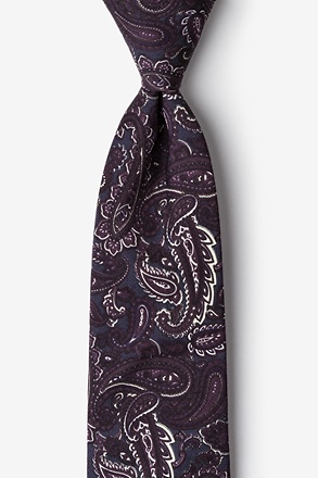 Carrollton Gray Extra Long Tie