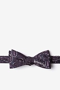 Carrollton Gray Skinny Bow Tie Photo (0)